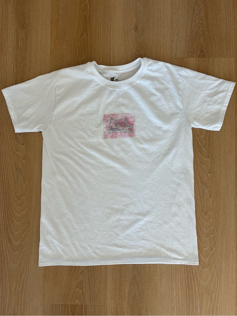 Graphic vintage style baby tee women’s size S/XS (Hanes boys M)